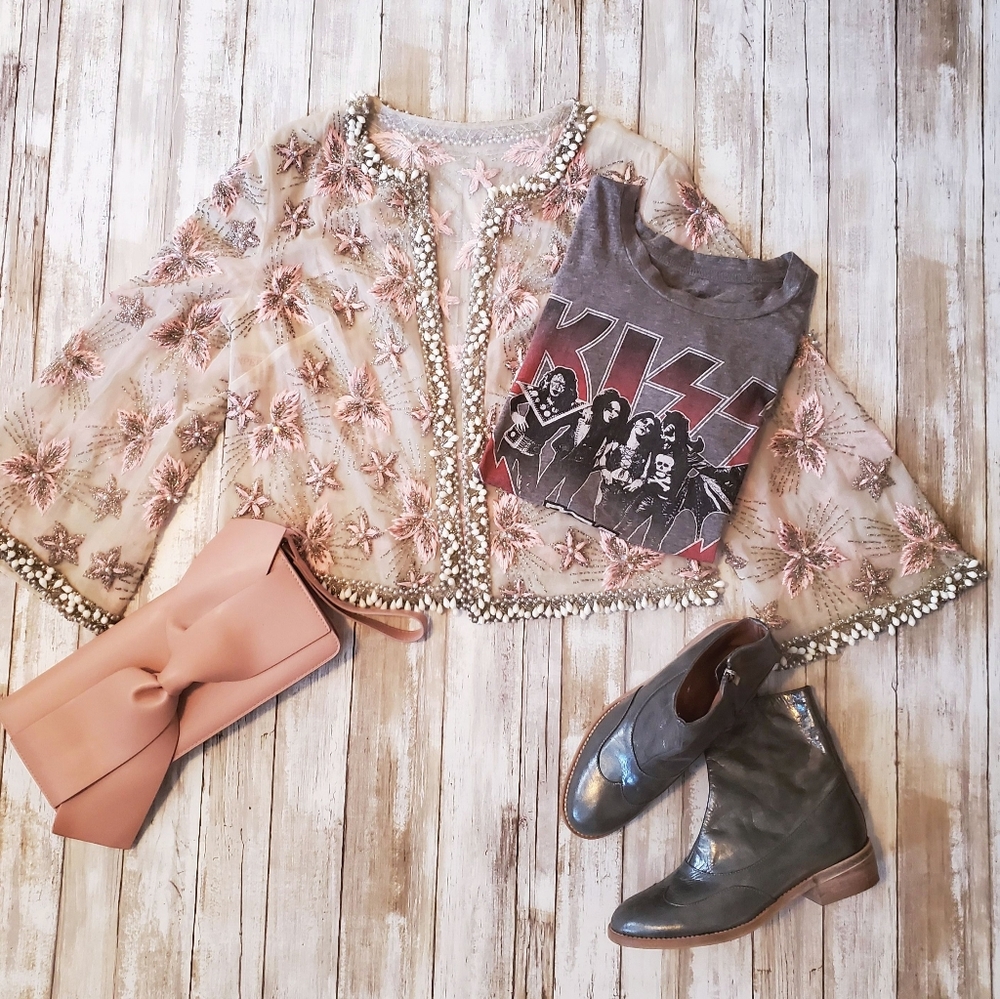 Vintage beaded Jacket